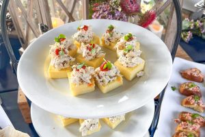 Tarragon Polenta Cups